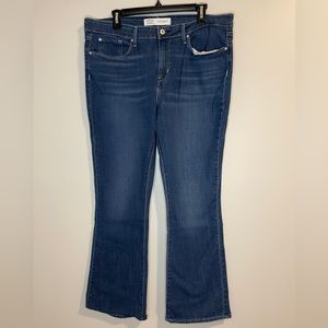 Levis Signature Womens Mid Rise Bootcut Jeans- Simply Stretch,16M (33x32) Blue